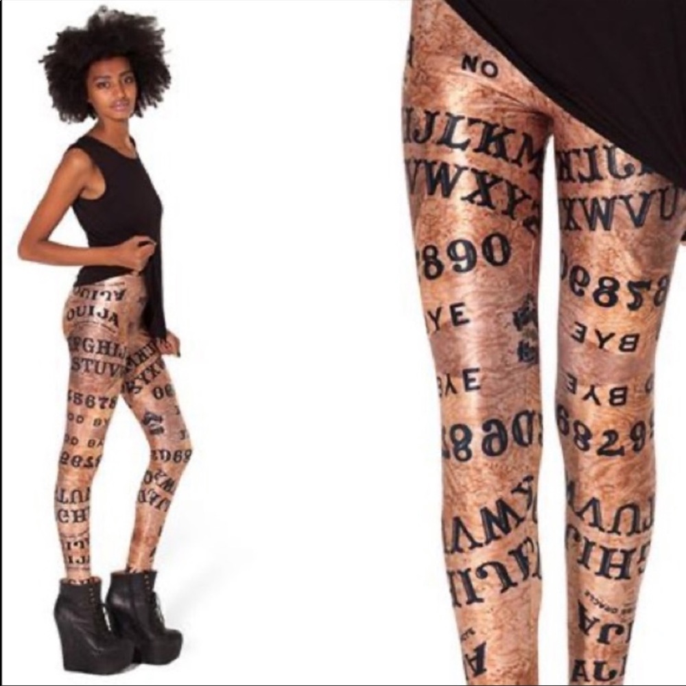 Blackmilk Ouija board leggings XS